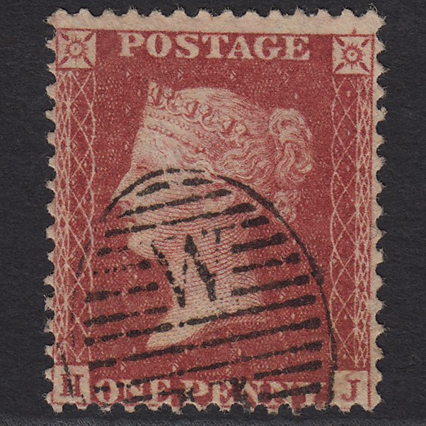 GB QV 1857 1d Rose-red (Plate 59) SG40-C10(1) HJ VFU London D&S W11