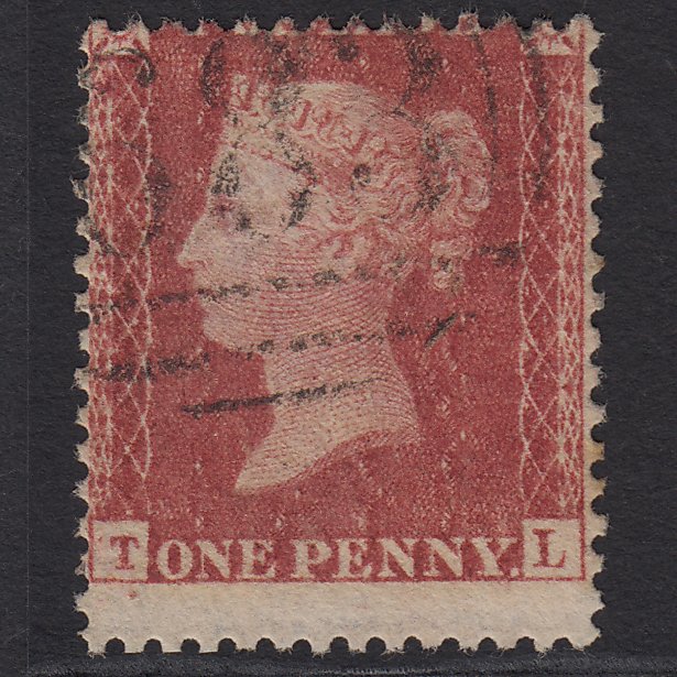 GB QV 1857 1d (Plate 66) SG40-C10(1) TL GU Missing Imprimatur Salisbury 683