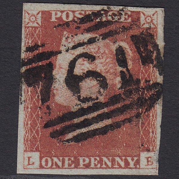GB QV 1841 1d Red-brown (Plate 85) SG8-B1(1) LB GU nr 4M Sunderland 761