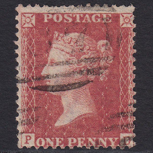 GB QV 1857 1d Rose-red (Plate 47) SG40-C10(1) PD GU