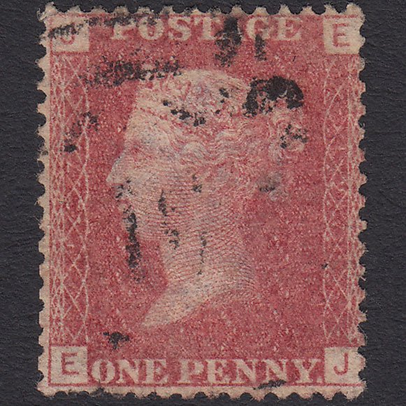 GB QV 1864 1d Rose-red (Plate 127) SG43-G1(1) EJ FU Light Cancel