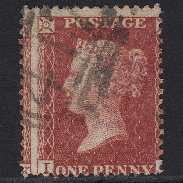 GB QV 1857 1d (Plate 57) SG40-C10(1) IL FU Missing Imprimatur Kineton 417