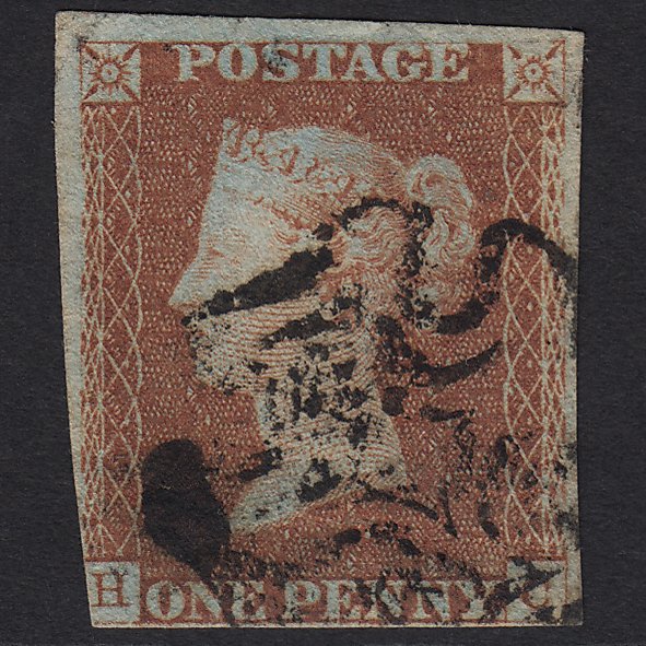 GB QV 1841 1d (Plate 23) SG8-B1(1) HC GU Maltese X Missing Imprimatur