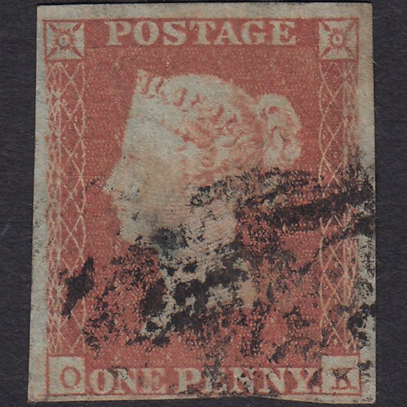 GB QV 1841 1d Red-brown (Plate 112) SG8-B1(1) OK GU