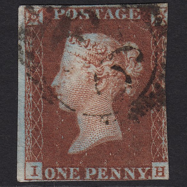 GB QV 1841 1d (Plate 57) SG8-B1(1) IH GU in London Missing Imprimatur