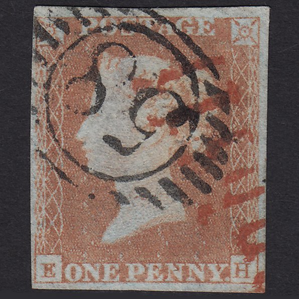 GB QV 1841 1d (Plate 113) SG8-B1(1) EH GU 4M London D&S 58 & Red Cornhill