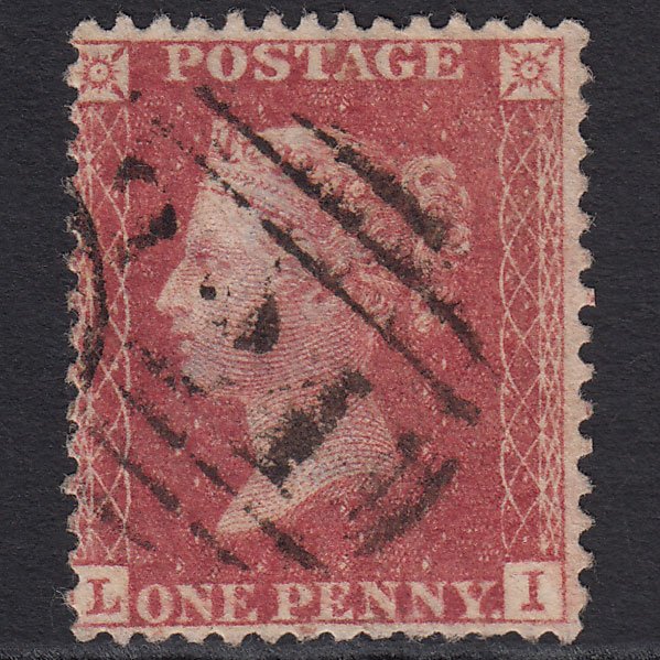 GB QV 1857 1d Rose-red (Plate 36) SG40-C10(1) LI GU