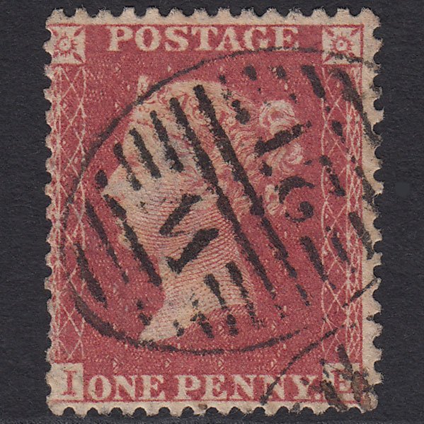 GB QV 1857 1d Rose-red (Plate 46) SG40-C10(1) IE GU London D&S W21