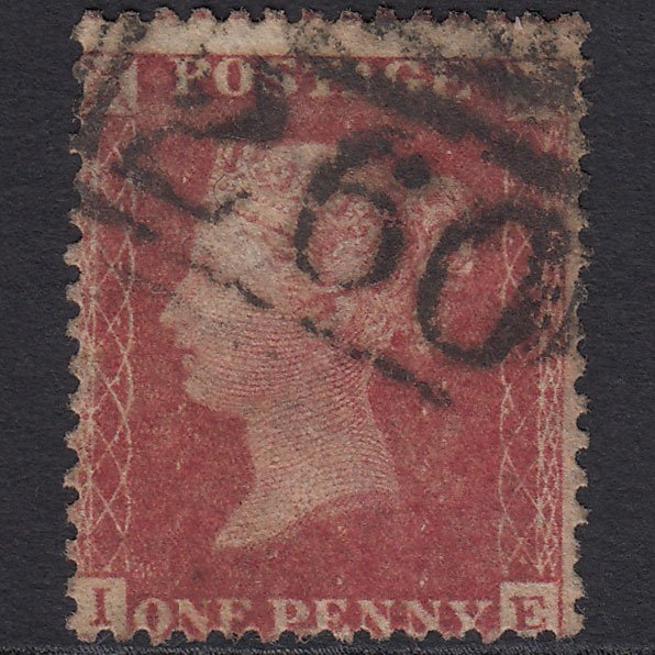 GB QV 1857 1d Rose-red (Plate 57) SG40-C10(1) IE GU Downham 260