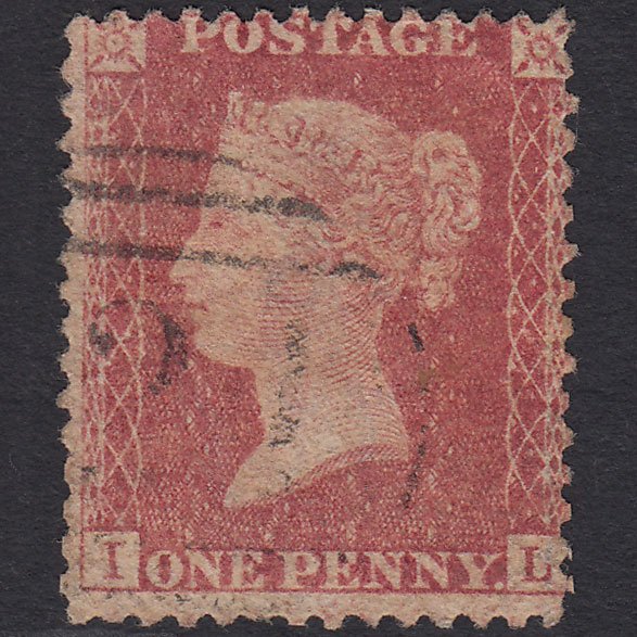 GB QV 1857 1d Rose-red (Plate 68) SG40-C10(1) IL GU Missing Imprimatur