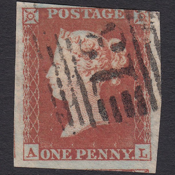 GB QV 1841 1d (Plate 146) SG8-B2(1) Ivory Head AL FU 3m Edinburgh 131