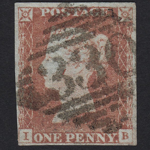GB QV 1841 1d Red-brown (Plate 68) SG8-B1(1) IB FU Michelstown 330 4M
