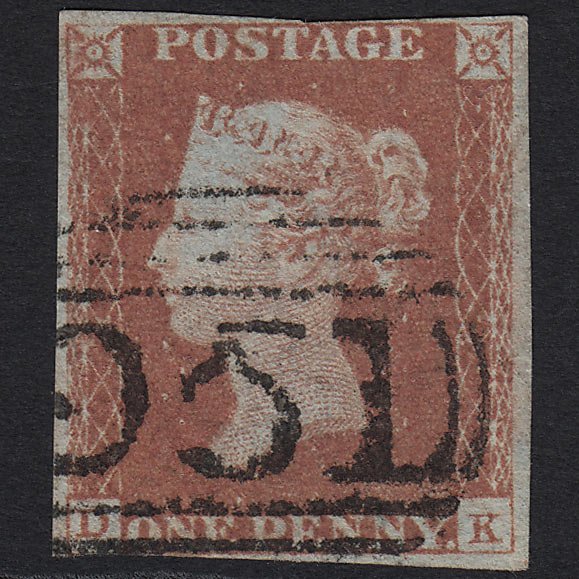 GB QV 1841 1d Red-brown (Plate 69) SG8-B1(1) DK FU Pontypool 951 nr 4M