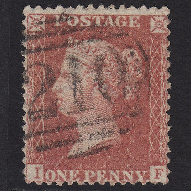 GB QV 1857 1d Rose-red (Plate 56) SG40-C10(1) IF GU Colchester 210