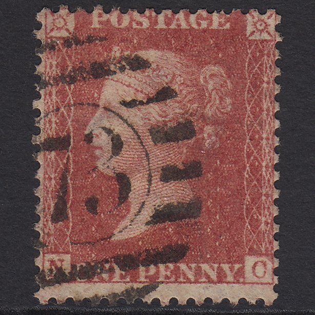 GB QV 1857 1d Rose-red (Plate 43) SG40-C10(1) NC GU London D&S 73