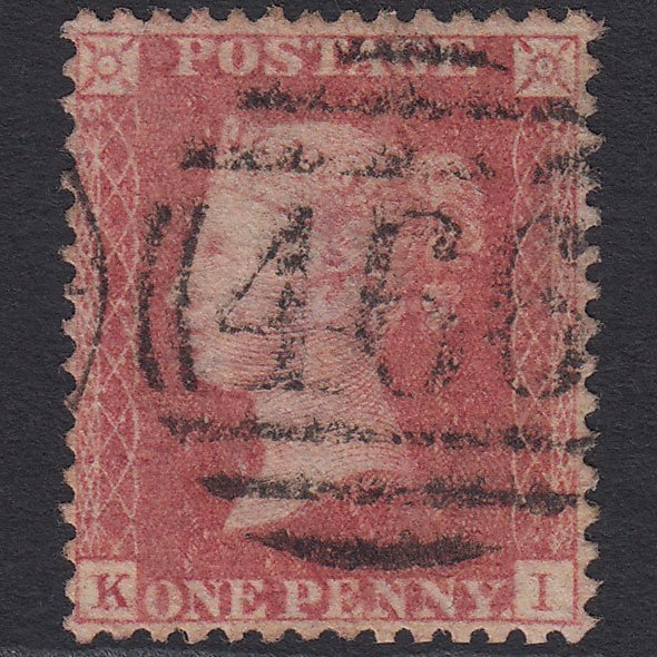 GB QV 1857 1d (Plate 47) SG39-C10(3) KI FU Liverpool 466 Well Centred