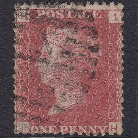 GB QV 1864 1d Rose-red (Plate 165) SG43-G1(1) IH GU