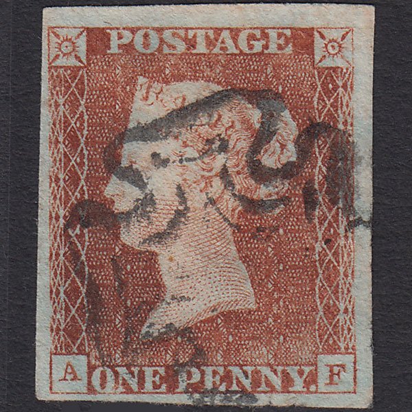 GB QV 1841 1d (Plate 10) SG7-A2 AF GU 4 Good to Huge Margins MX