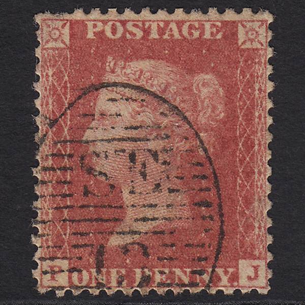 GB QV 1857 1d Rose-red (Plate 48) SG40-C10(1) PJ GU London D&S SE13