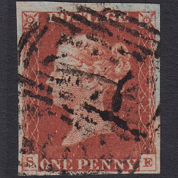 GB QV 1841 1d Red-brown (Plate 60) SG8-B1(1) SE GU 4 Good Margins
