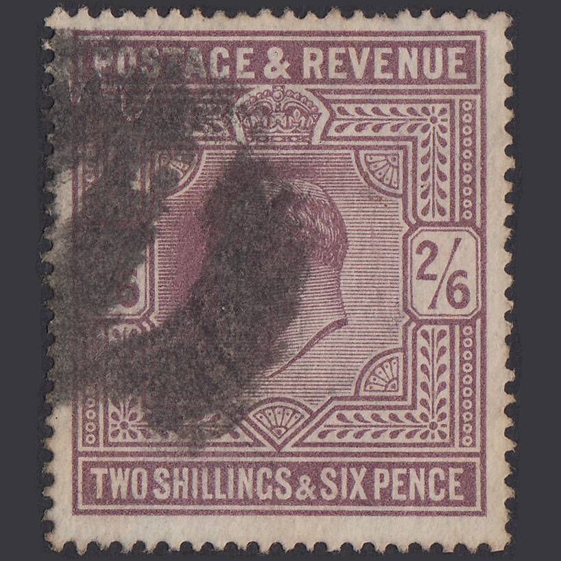 GB KE7 1911 2/6 Dull Reddish Purple SG316-M50(2) GU
