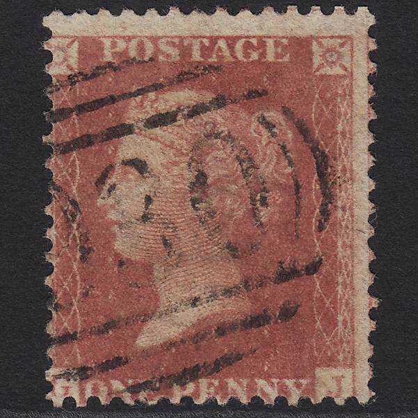 GB QV 1857 1d Rose-red (Plate 49) SG40-C10(1) GJ GU York 930