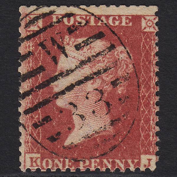 GB QV 1857 1d Rose-red (Plate 58) SG40-C10(1) KJ GU London D&S W33