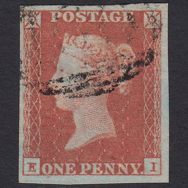 GB QV 1841 1d (Plate 101) SG8-B1(1) EI VFU 4 Good Margins Camelford 160