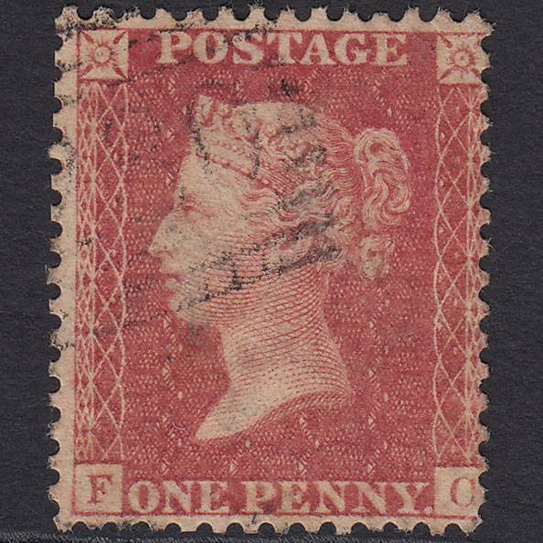 GB QV 1857 1d Rose-red (Plate 47) SG40-C10(1) FC GU Perth 280 Experimental