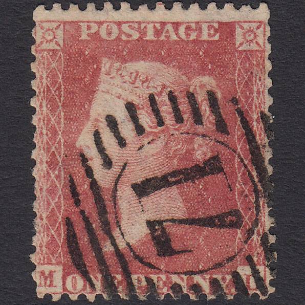 GB QV 1857 1d Rose-red (Plate 52) SG40-C10(1) ML GU London D&S 71