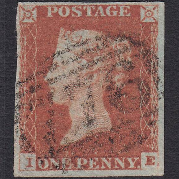 GB QV 1841 1d Red-brown (Plate 78) SG8-B1(1) IE GU 4 Margins Taunton 776