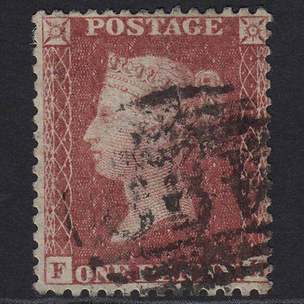GB QV 1857 1d Rose-red (Plate 34) SG40-C10(1) FH GU