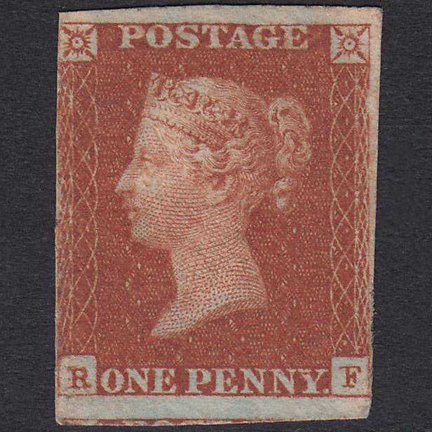 GB QV 1841 1d Red-Brown Plate 32 SG8-B1(1) RF GOOD UNUSED