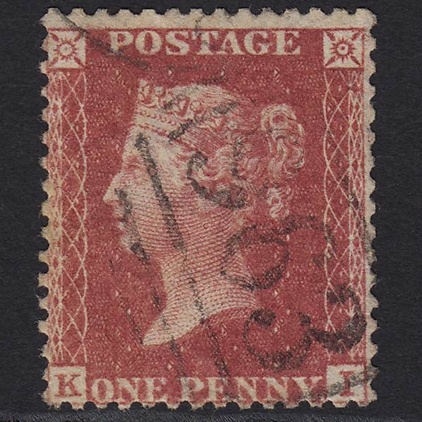 GB QV 1857 1d Rose-red (Plate 42) SG40-C10(1) KI FU Winchfield 963