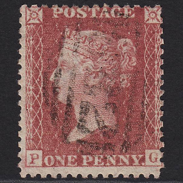GB QV 1857 1d Rose-red (Plate 36) SG40-C10(1) PG GU