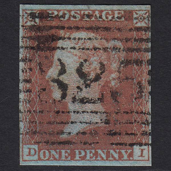 GB QV 1841 1d Red-brown (Plate 104) SG8-B1(1) DI FU 4M Tobermoray 325