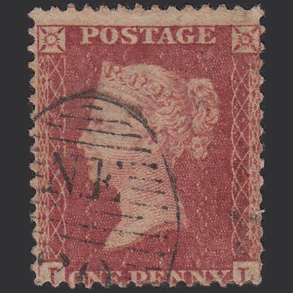 GB QV 1857 1d Rose-red (Plate 47) SG40-C10(1) IL GU London D&S NE20