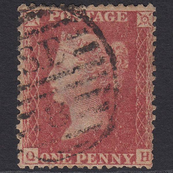 GB QV 1857 1d Rose-red (Plate 39) SG40-C10(1) QH GU London D&S SE8