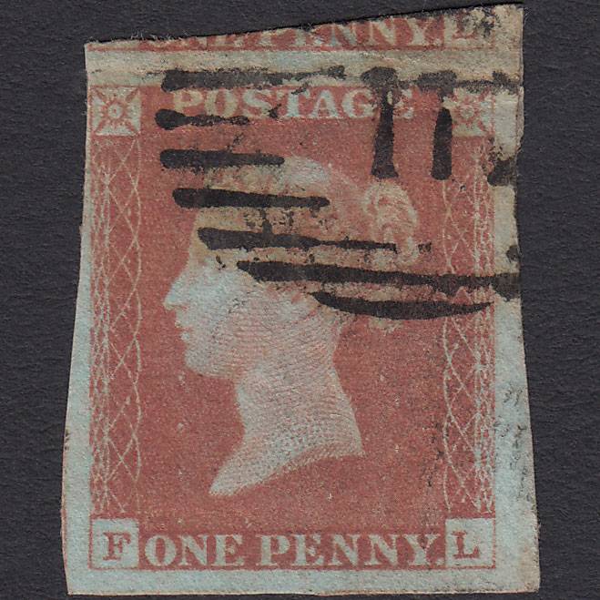 GB QV 1841 1d Pl 72 SG8-B1(1) FL GU 4 Good to Huge Margins London IS 11