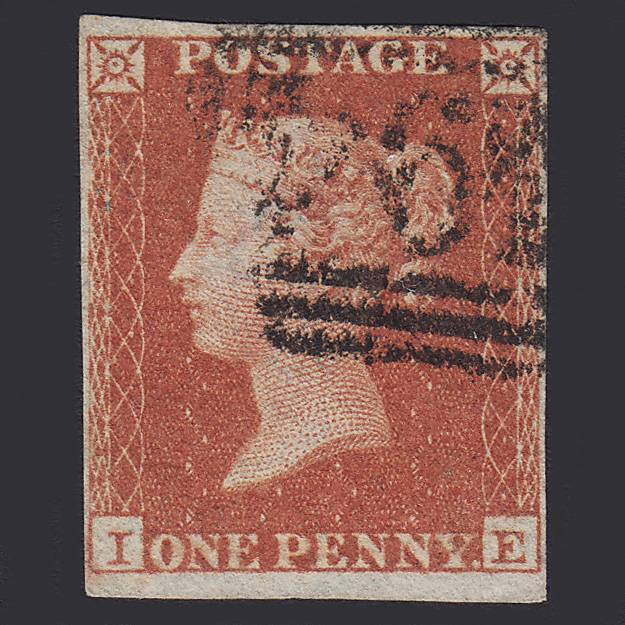 GB QV 1841 1d (Plate 177) SG8-B2(1) IE VFU 4M Mike Williams Certificate