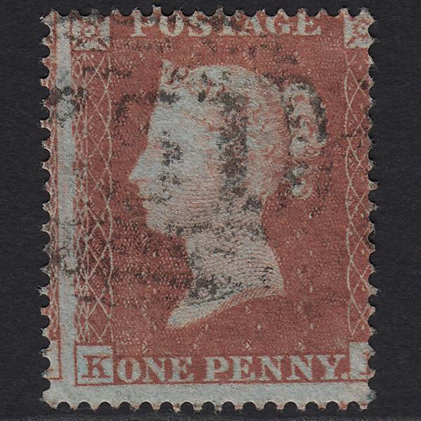 GB QV 1854 1d Red-brown (Plate 179) SG17-C1(1) KD VFU