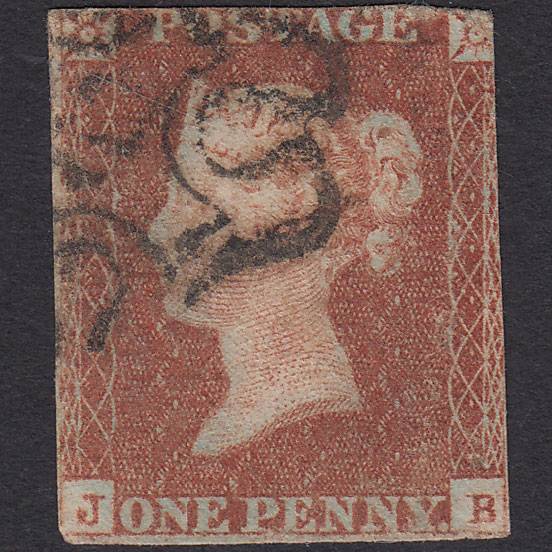GB QV 1841 1d Red-brown (Plate 32) SG8-B1(1) JB GU No.2 in MX
