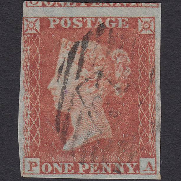 GB QV 1841 1d (Plate 4) 161 SG8-B2(1) PA FU 4 Good to Huge Margins London