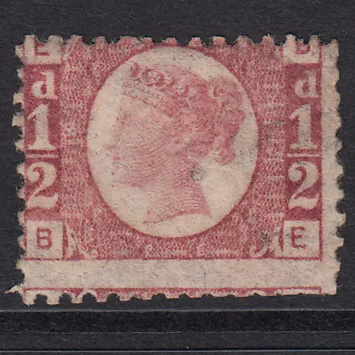 GB QV 1870 1/2d Rose-Red Plate 13 SG48-G4 BE GOOD M MINT