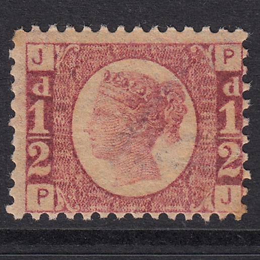 GB QV 1870 1/2d Rose-Red Plate 13 SG48-G4 PJ GOOD M MINT