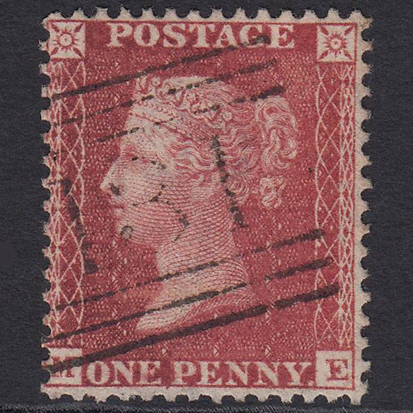 GB QV 1857 1d (Plate 57) SG40-C10(1) ME VFU Edinburgh 131 Well Centred