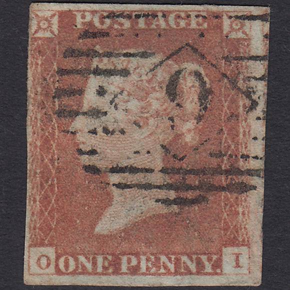 GB QV 1841 1d Red-brown (Plate 68) SG8-B1(1) OI GU nr 4M London IS Cancel