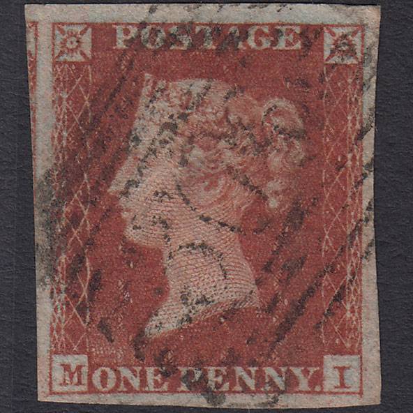 GB QV 1841 1d Pl 134 SG8-B2(1) MI FU 4 Good Margins South Queensferry 306