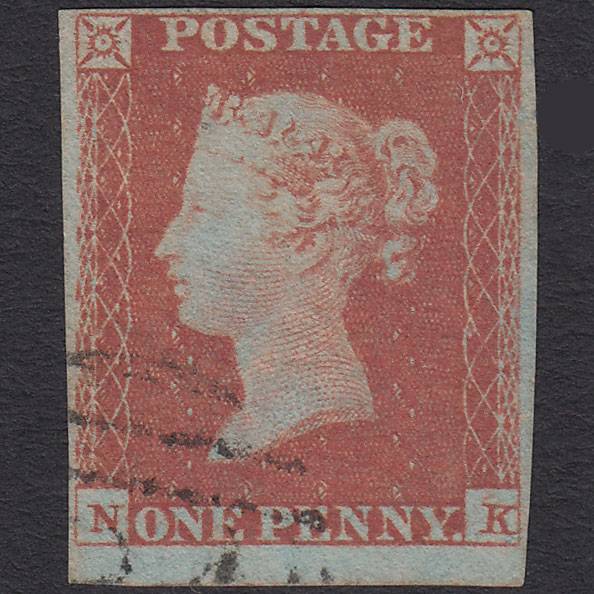 GB QV 1841 1d Red-brown (Plate 86) SG8-B1(1) NK VFU Light Cancel