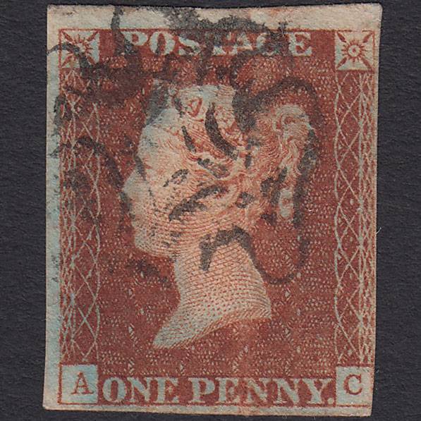 GB QV 1841 1d (Plate 18) SG8-B1(1) AC GU Missing Imprimatur nr 4M MX
